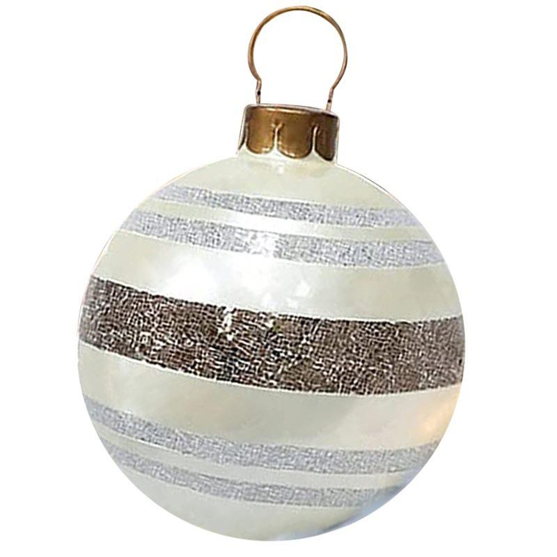Festive Inflatable Holiday Outdoor Ball Decoration
