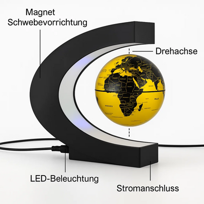 Modern LED Floating Globe Light Lamp