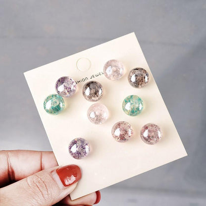 Secure Pin Brooches Set of 10
