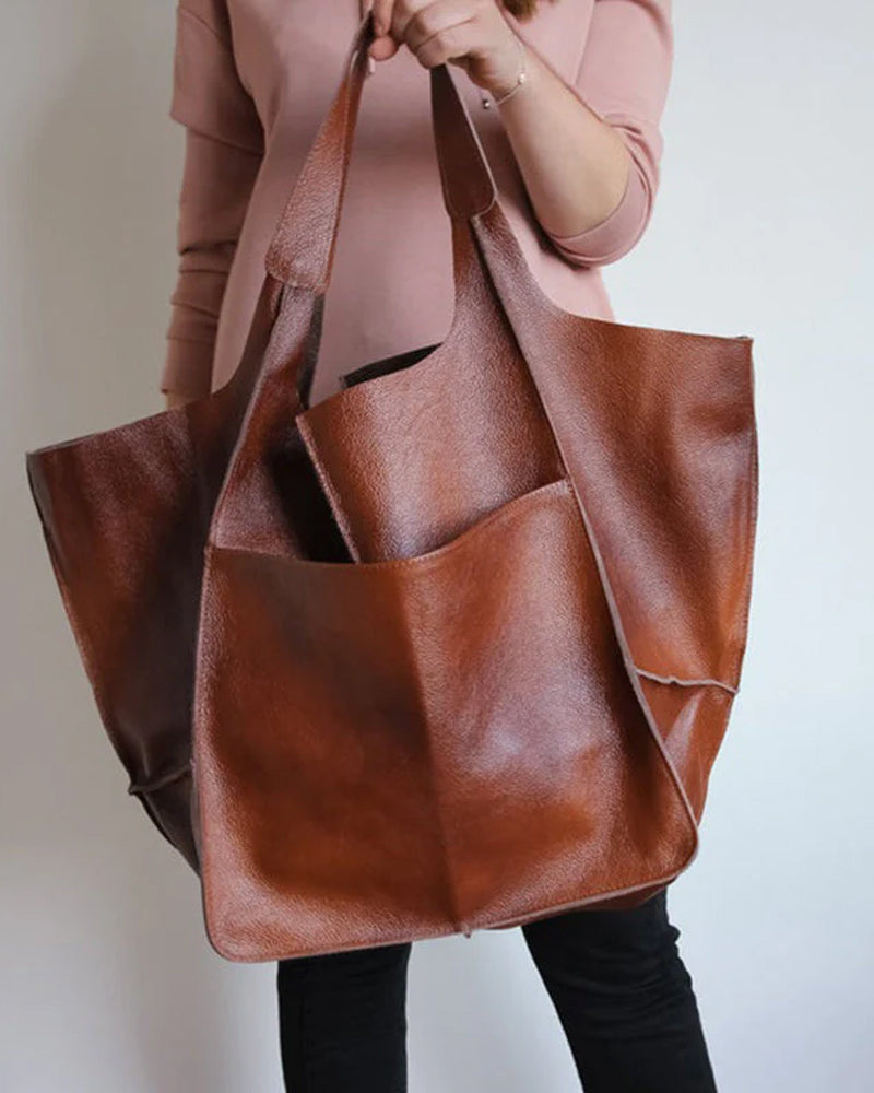 Stylish Eco Leather Tote Bag for Women