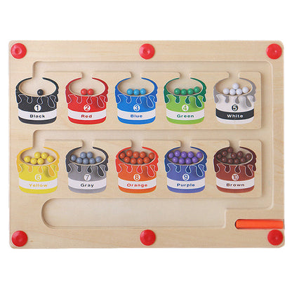 Fun Learning Magnetic Maze Board