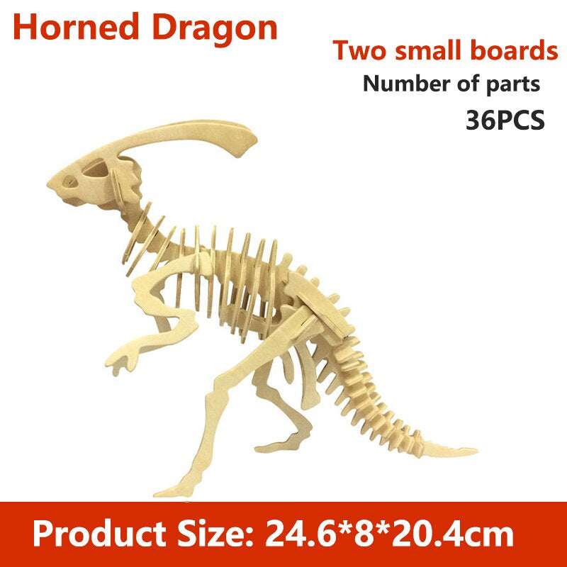 Fun 3D Dinosaur Puzzle Toy