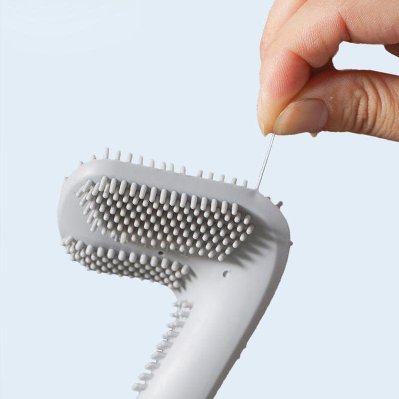 Quick Cleaning Silicone Toilet Brush