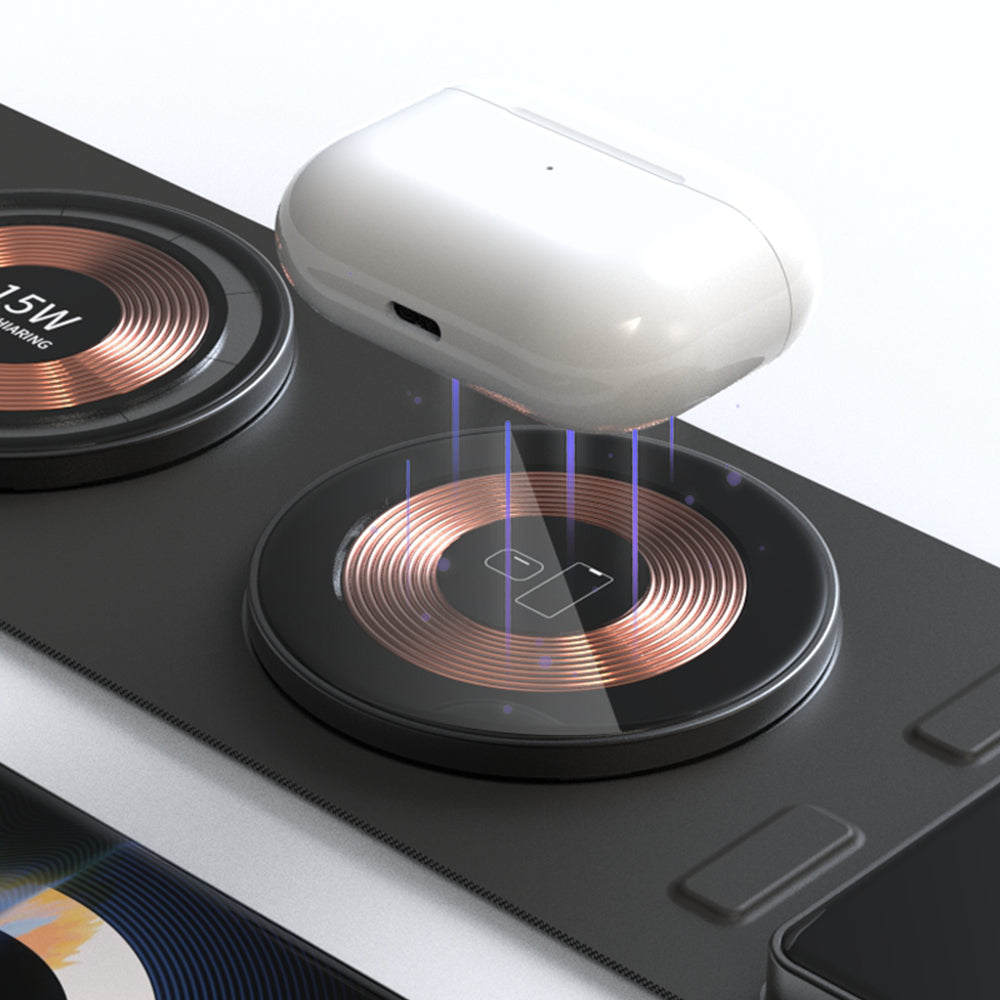 Slim Portable Fast Wireless Charging Pad