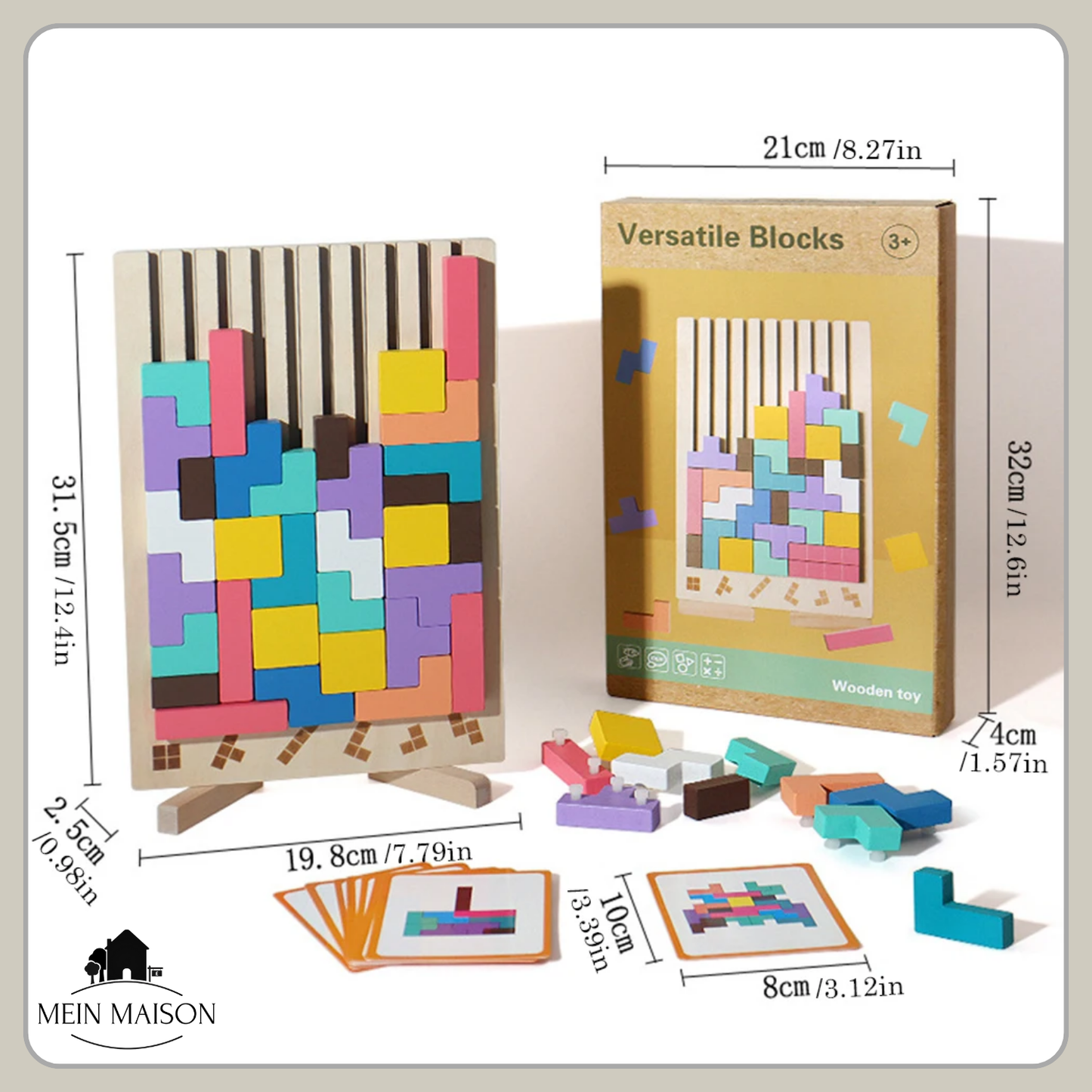 Calming Stress Relief Desk Toy Blocks