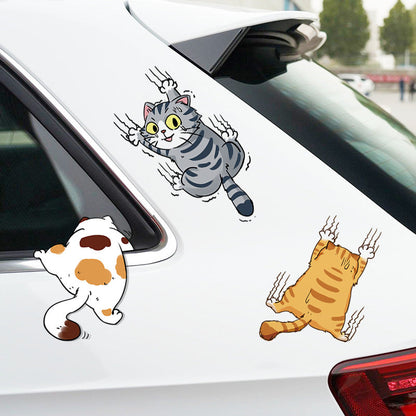 Funny Kitty Car Decal Sticker