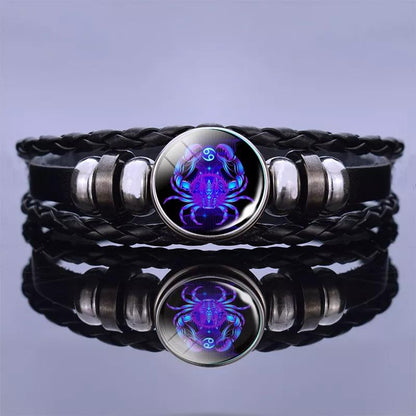 Astronomy Zodiac Sign Bracelet