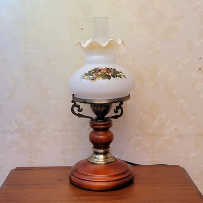 Traditional Warm Brown Table Lamp