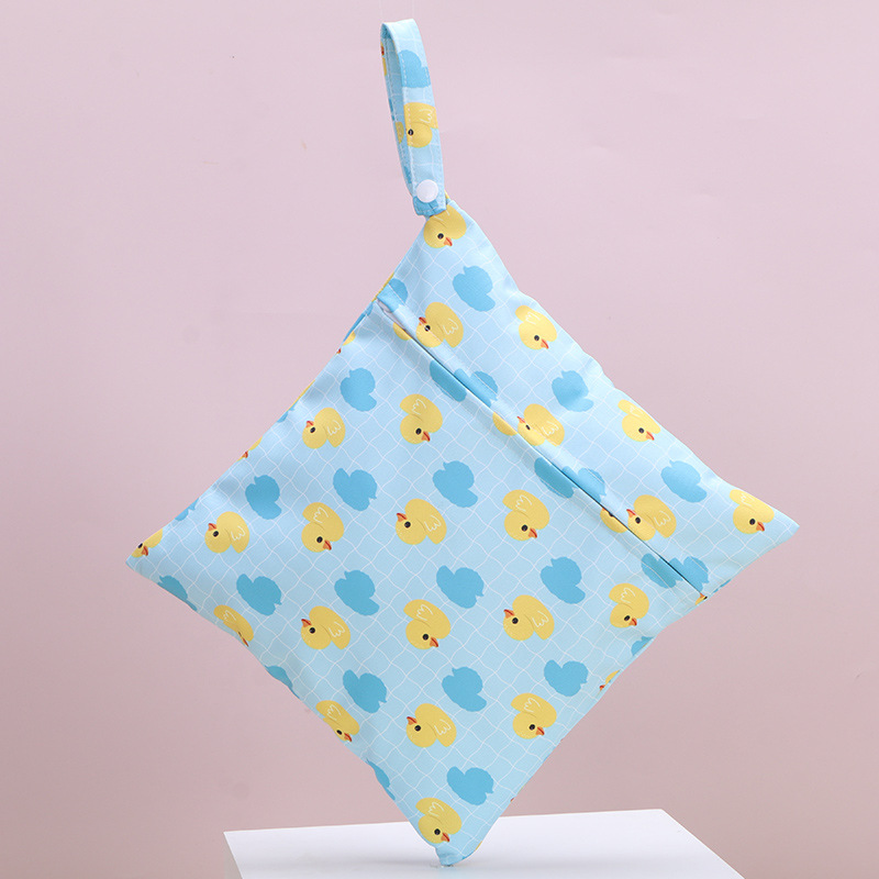 Practical Water Resistant Diaper Bag with Zipper Pocket