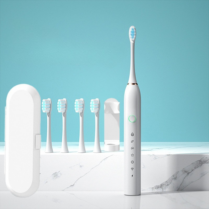 Electric Toothbrush with Replaceable Heads