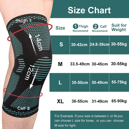 Supportive Athletic Knee Support Sleeves