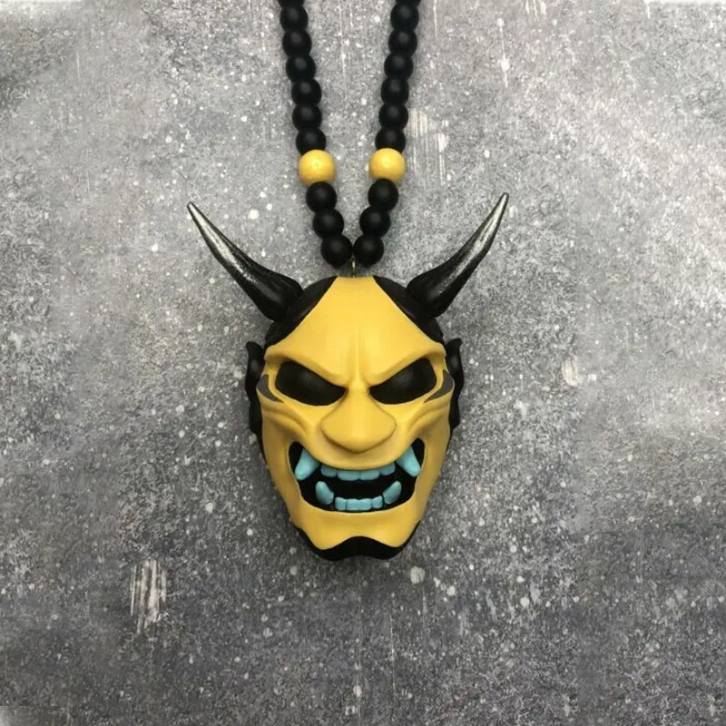 Japanese Warrior Car Charm Pendant