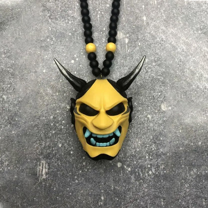 Japanese Warrior Car Charm Pendant