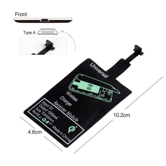 Fast Qi Wireless Charging Adapter