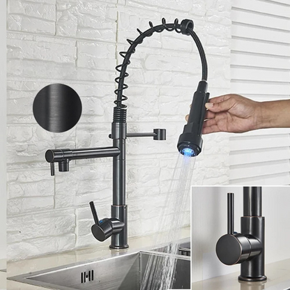 Dual Function Kitchen Sink Faucet