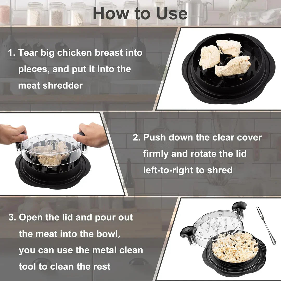 Easy Grip Chicken Chopping Knife
