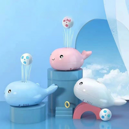 Colorful Whale Bouncy Ball Toy