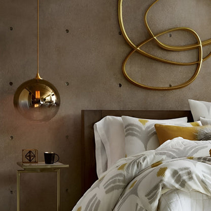 Luxury Clear Glass Ball Pendant Light
