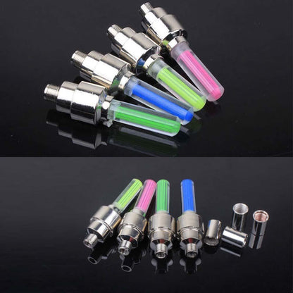 Bright Car Wheel LED Valve Stem Caps (2 Pack)