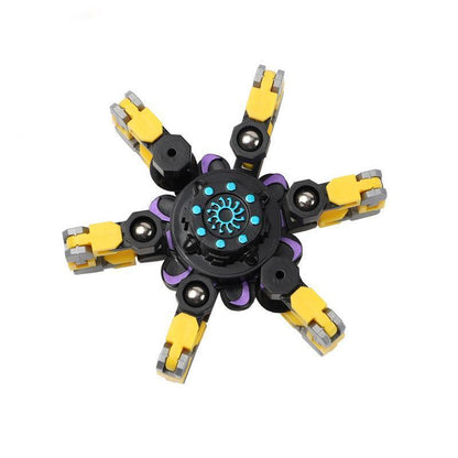 Colorful Metal Spin Top Toy