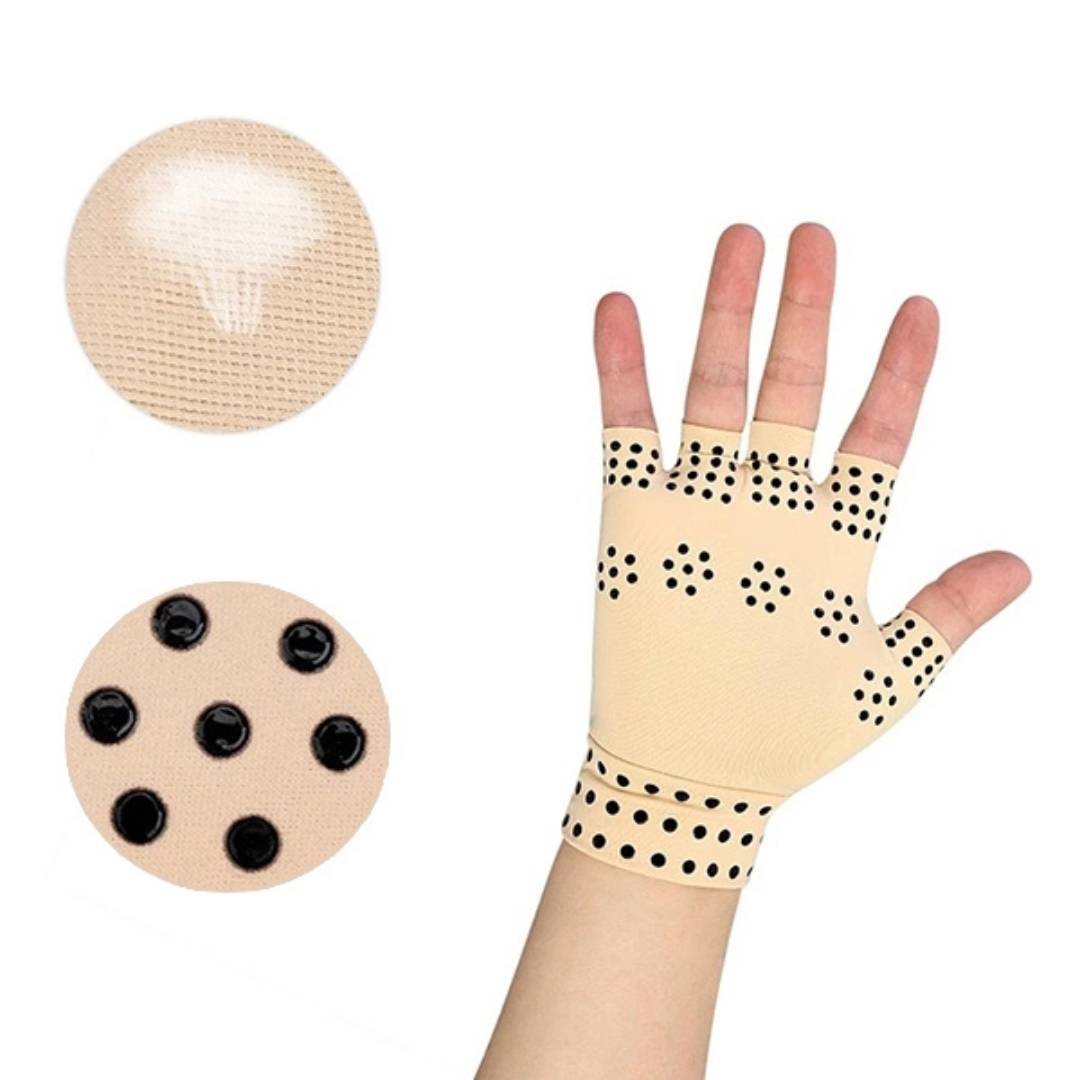 Thermal Fingerless Gloves for Arthritis Pain Relief