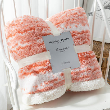Plush Faux Fur Throw Blanket