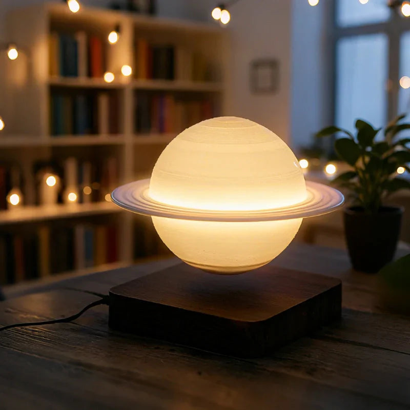 Floating Orb LED Desk Lamp