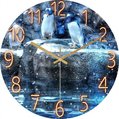 Modern Slim Large Wall Clock