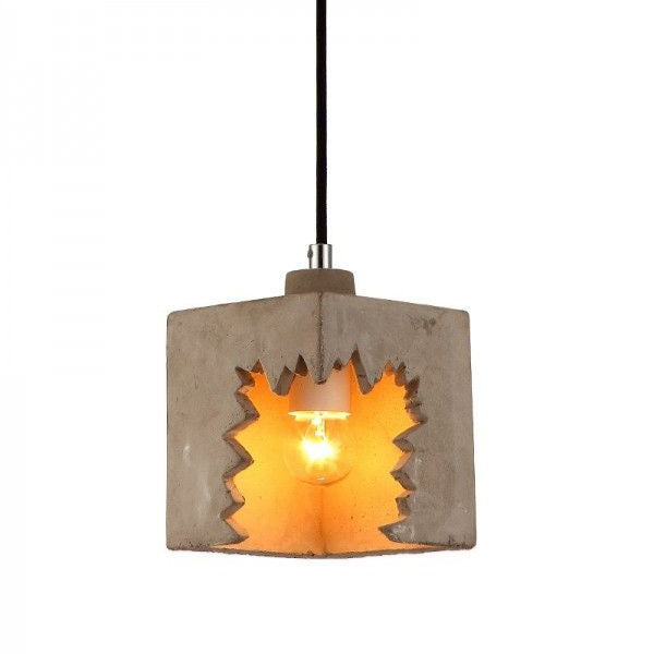 Modern Concrete Pendant Light in Nordic Style
