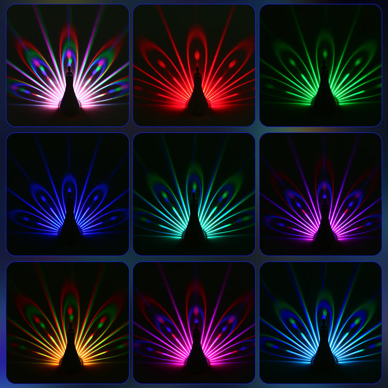 Vibrant 3D LED Wall Light with Remote and Timer
