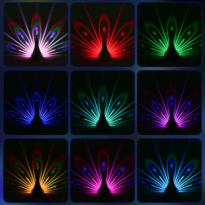 Vibrant 3D LED Wall Light with Remote and Timer