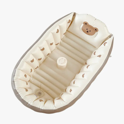 Portable Baby Bath Tub for Travel - Safe Bubble Bath
