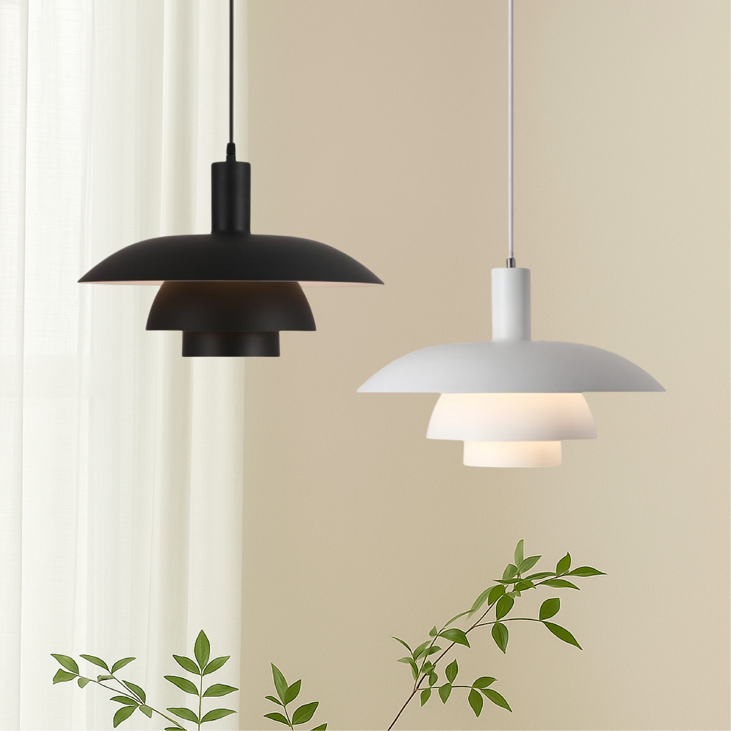 Scandinavian Design Hanging Light Pendant