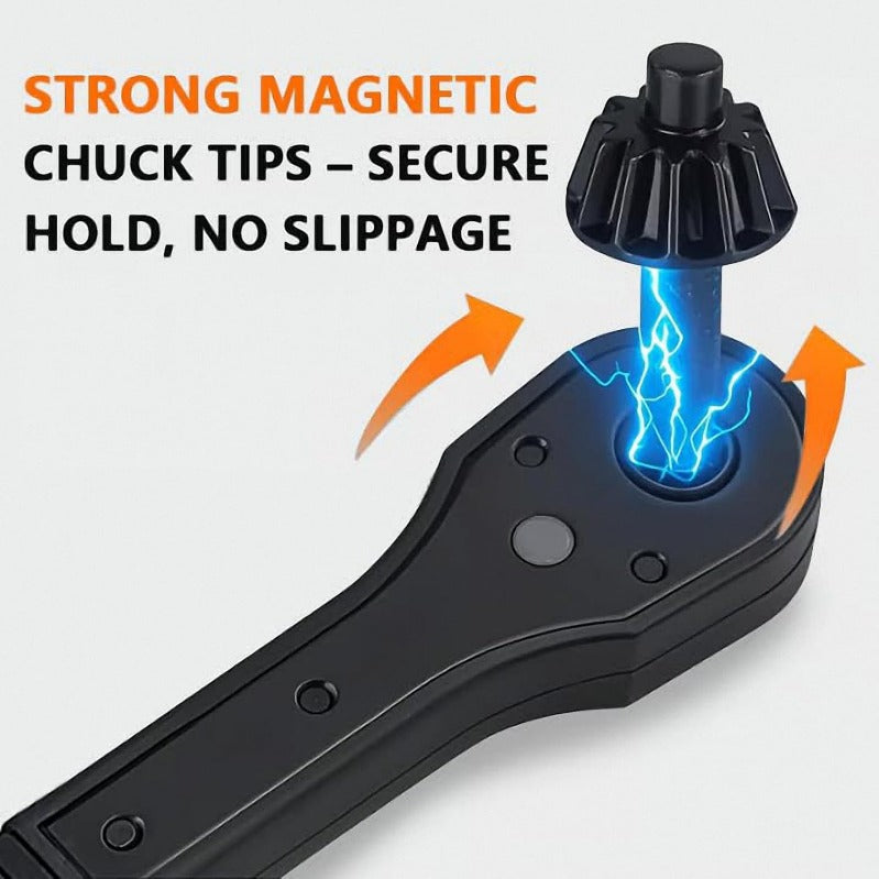 Versatile 4-in-1 Ratchet Drill Chuck Key Kit