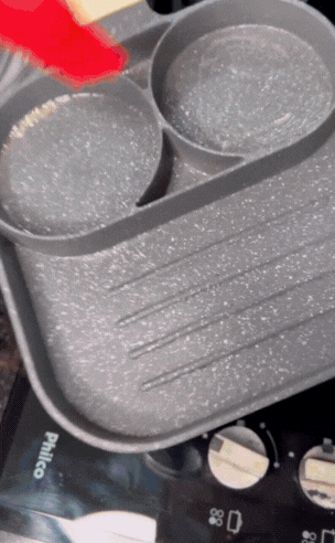 Multi Cooker Pot with 3 Compartments