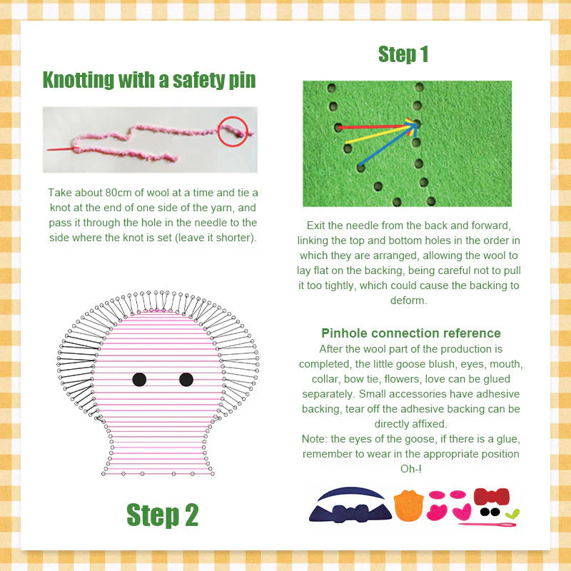 Fun Kids Sewing Doll Making Kit