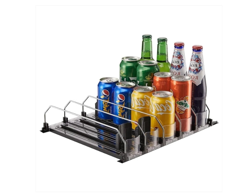 Compact Fridge Storage Organizer for Extra Space