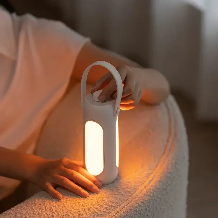 Portable Rechargeable Camping Lantern - LED Light with SOS Function & 180-Hour Battery Life-4