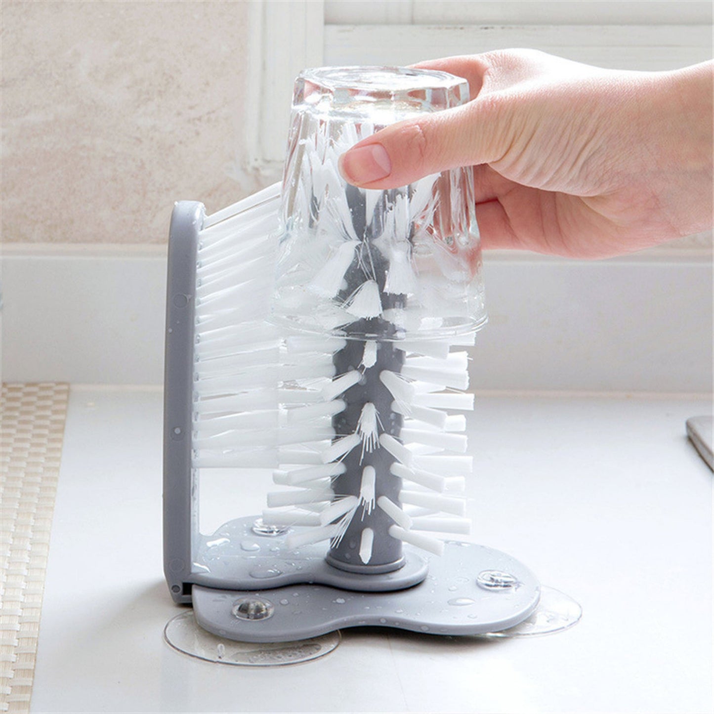 Easy Clean Bottle Brush Scrubber
