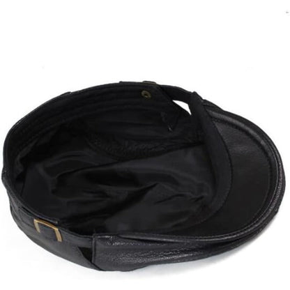 Vintage Style Leather Hat