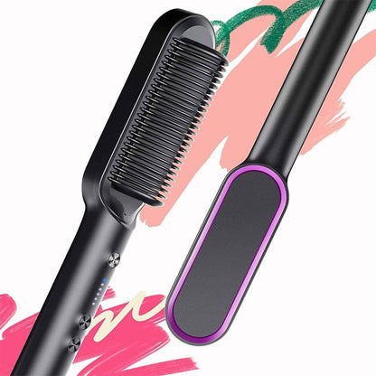 Fesara Ionic Hair Straightening Brush Comb - Fesara