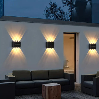 Green Outdoor LED Wall Light - Fesara