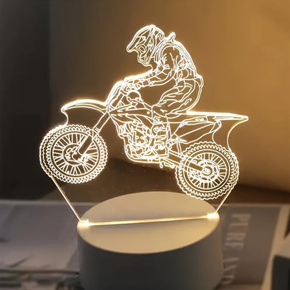 High Speed 3D LED Motorcycle Lights