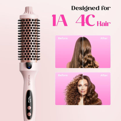 Fesara | Ionic Thermal Hair Brush 1.5 Inch Ceramic