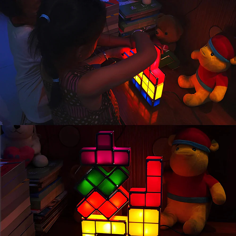 Colorful LED Block Lamp