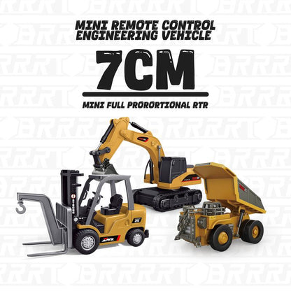 Mini RC Construction Toy Set for Kids