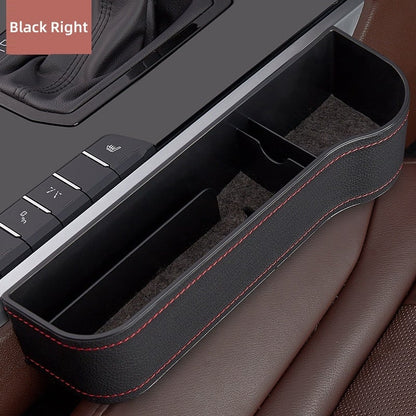Premium Leather Auto Seat Storage Organizer
