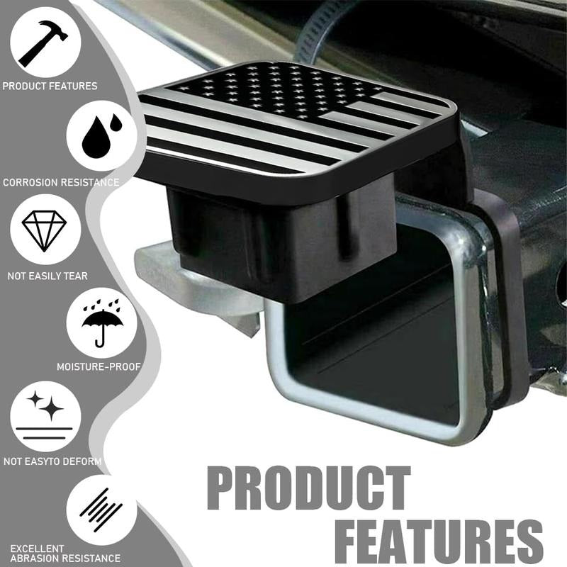 American Flag Hitch Cover Accessory