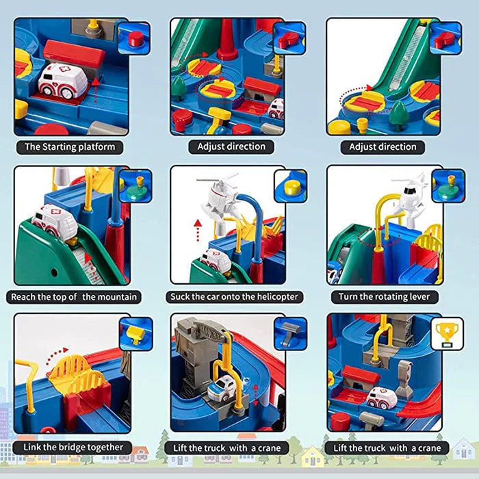 Fesara Fun Rescue Toy Set for Little Kids