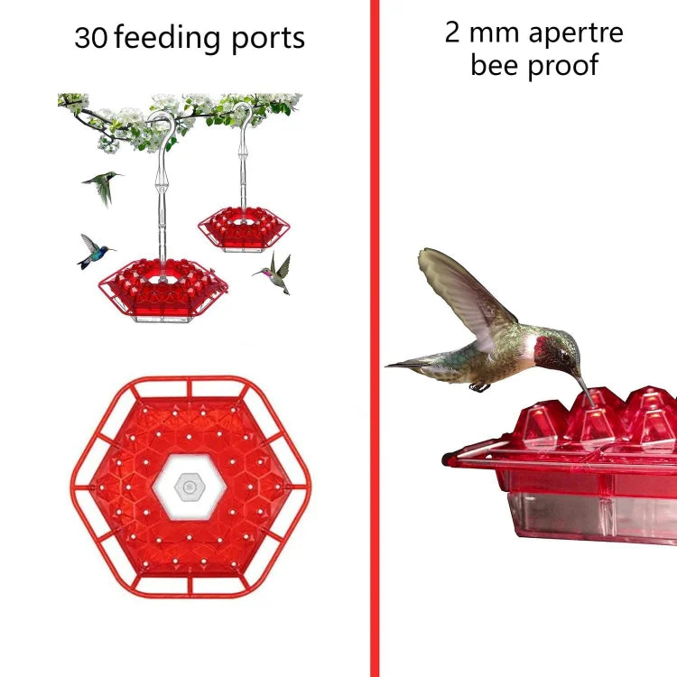Colorful Bird Feeder Garden Decor